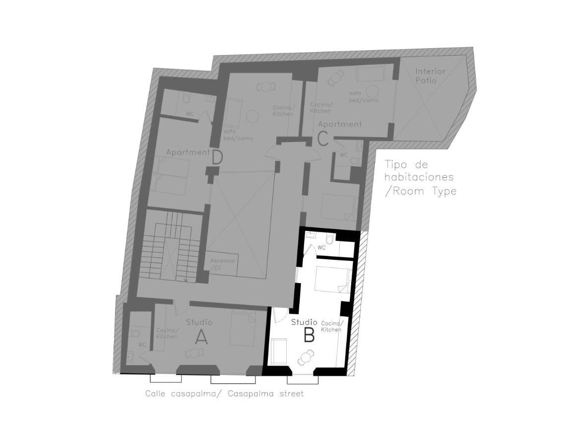 Apartamentos Casapalma Centro Historico Málaga Buitenkant foto